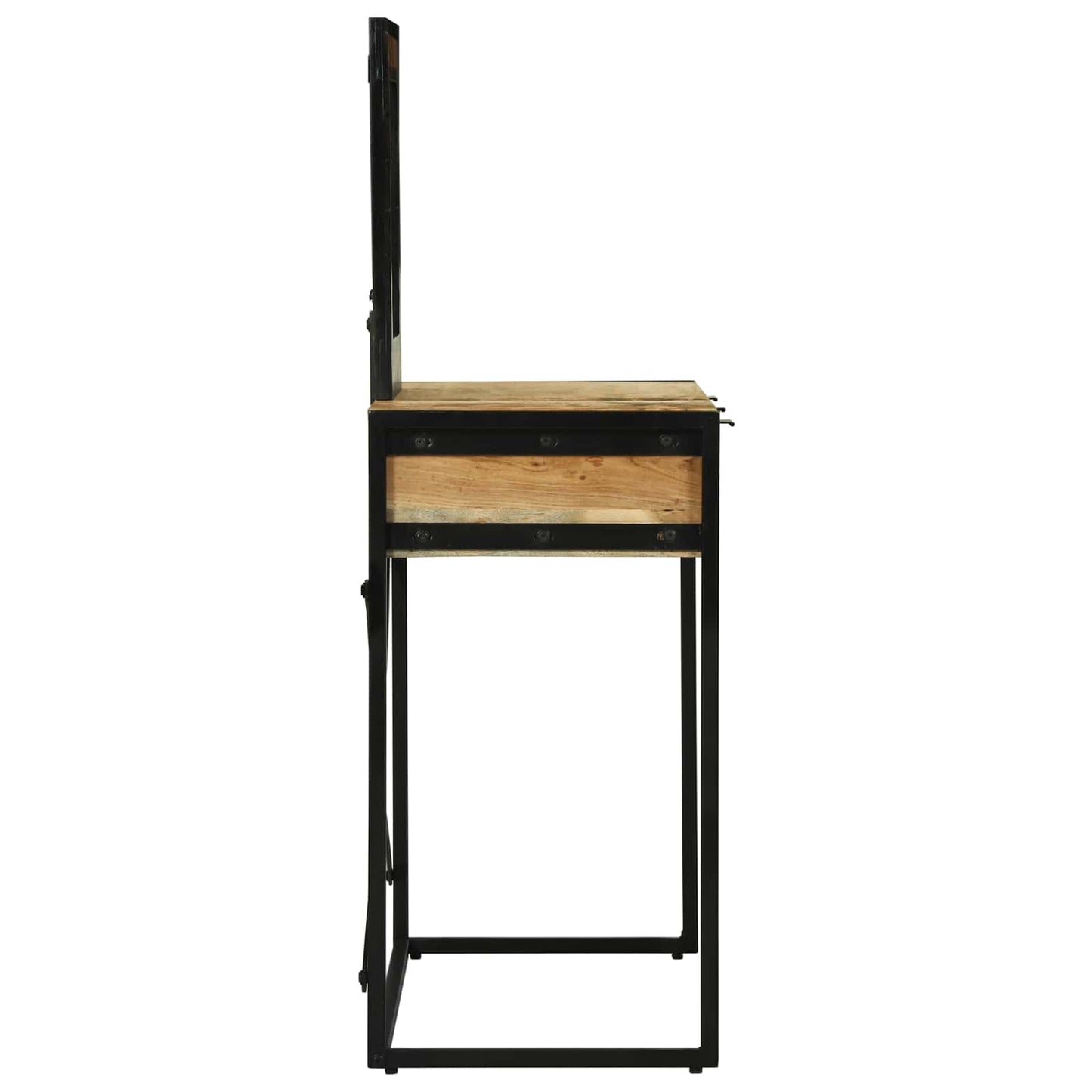 Dressing Table Brown 100 x 40 x 120 cm Solid Acacia Wood
