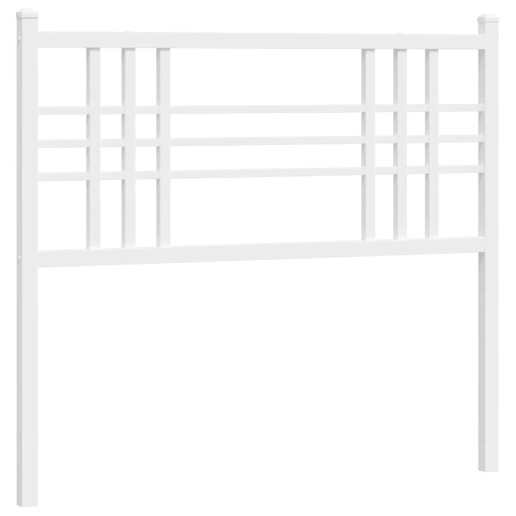 Metal Replace Headboard White 100cm