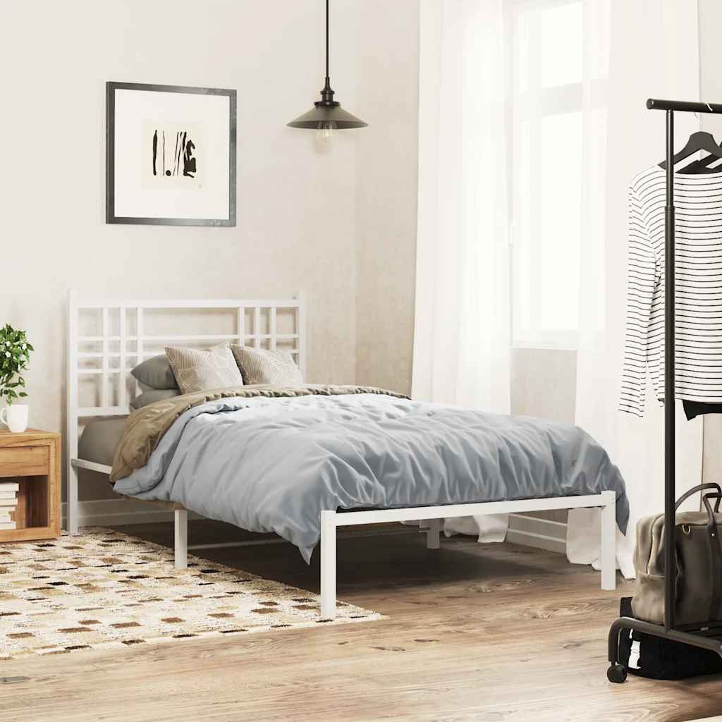 Metal Replace Headboard White 107cm