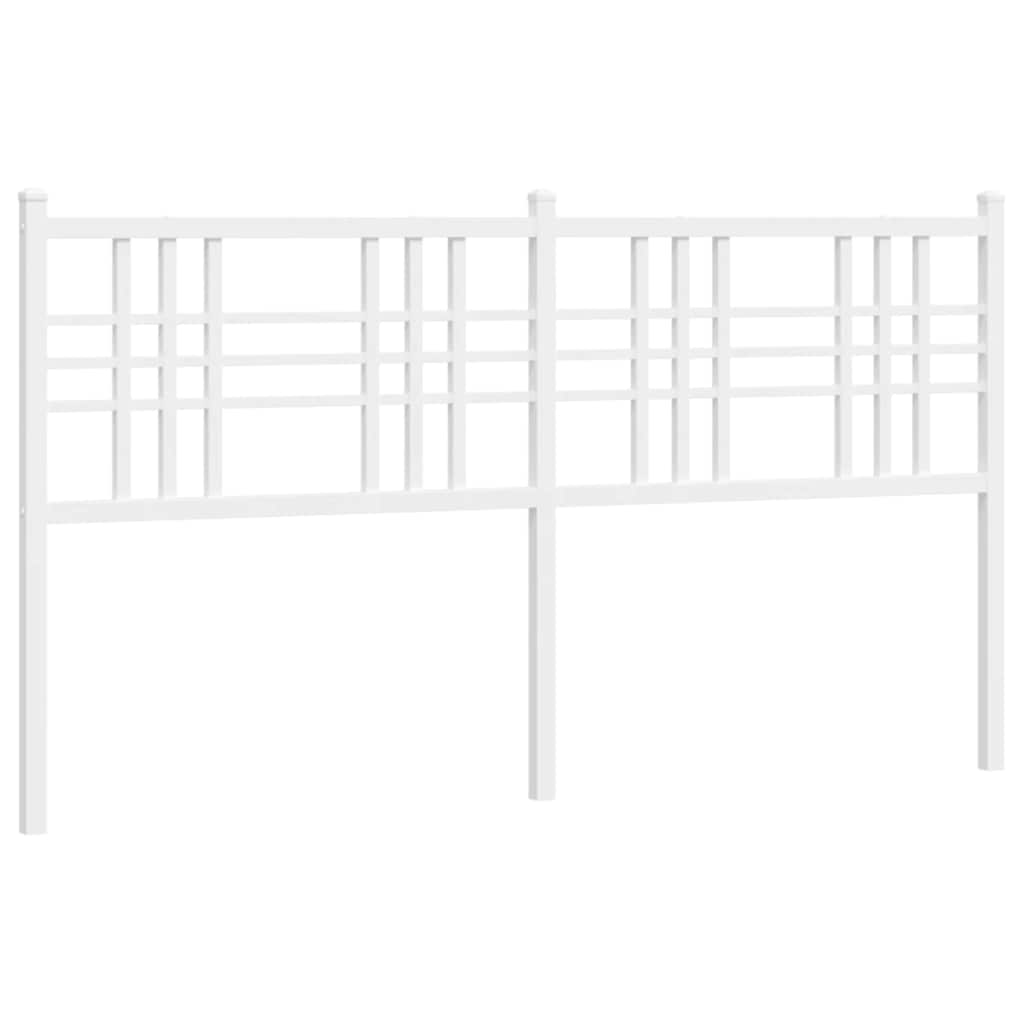 Metal Replace Headboard White 160cm