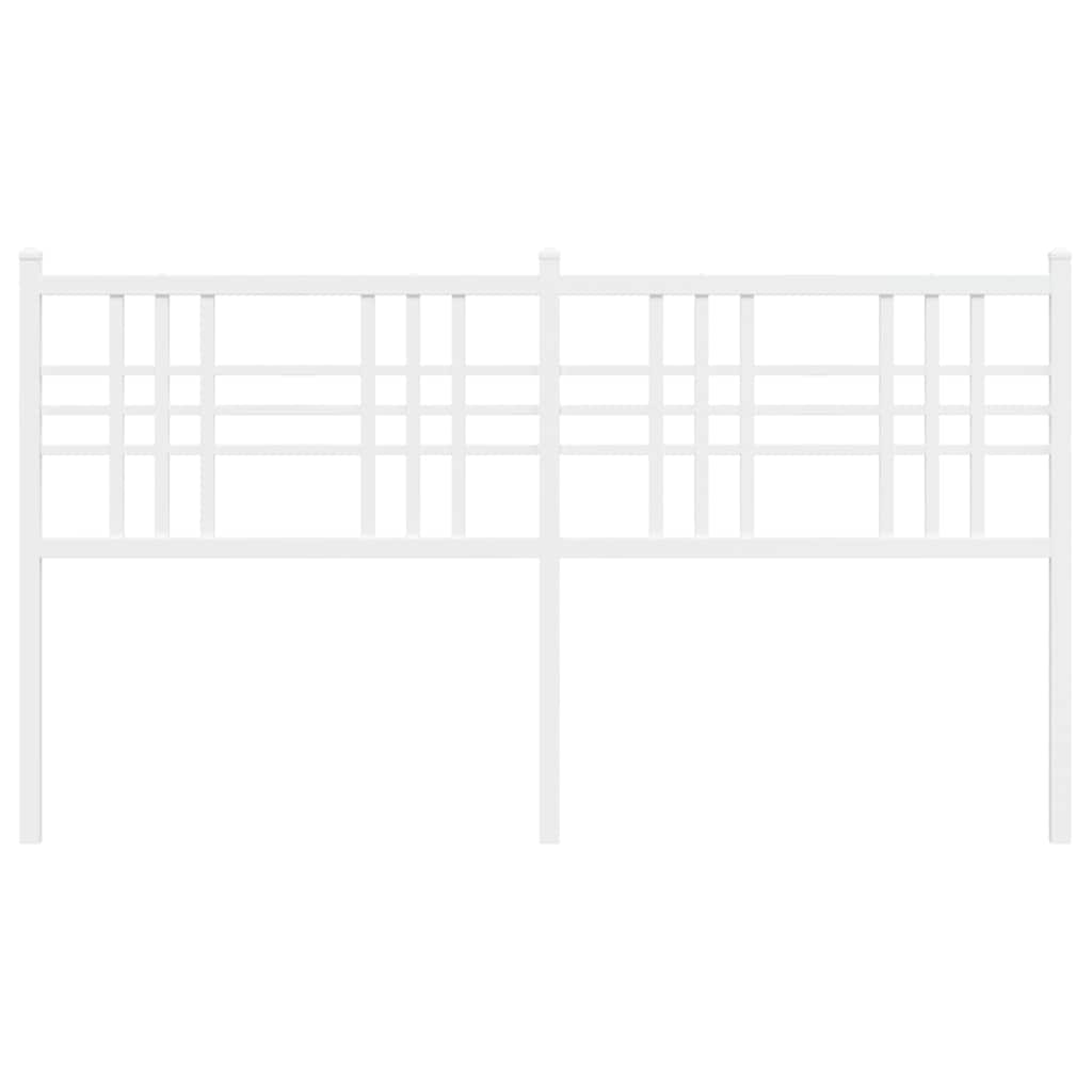 Metal Replace Headboard White 160cm