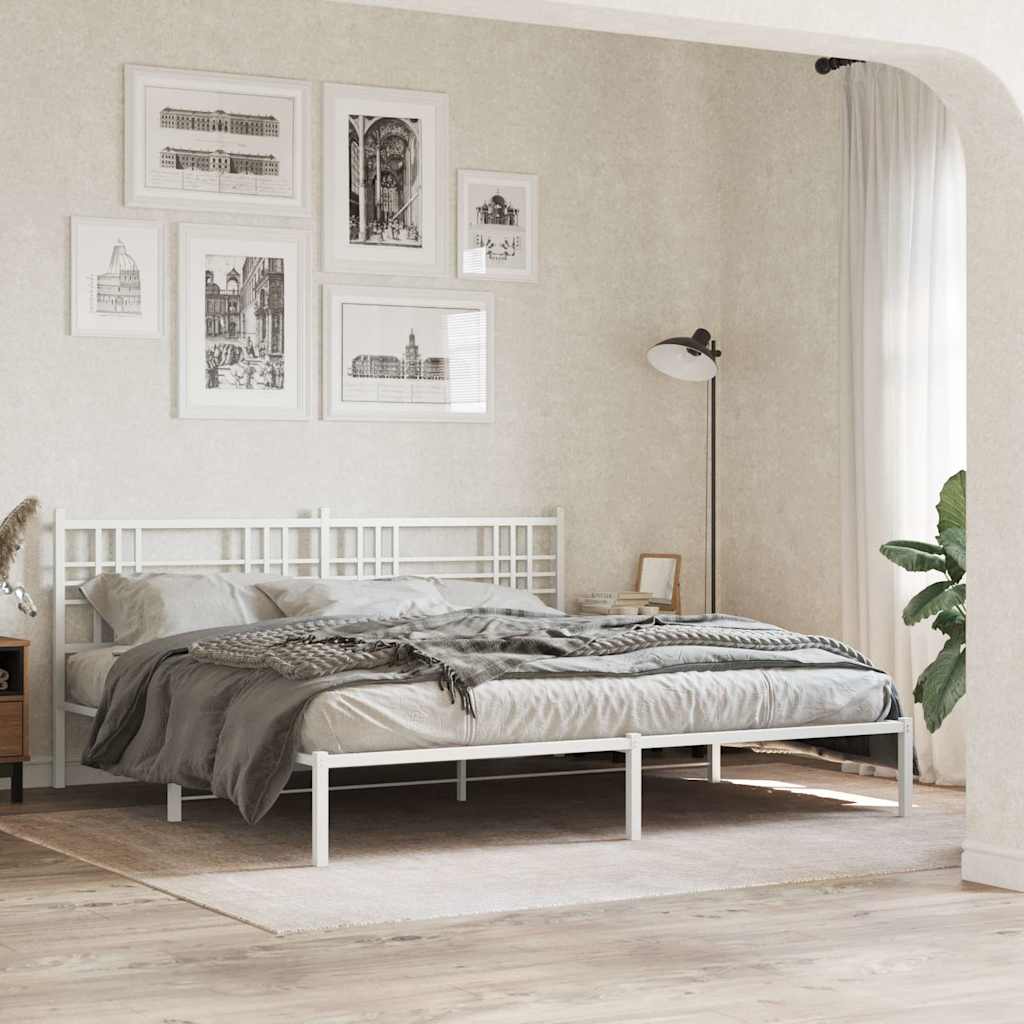 Metal Replace Headboard White 180cm