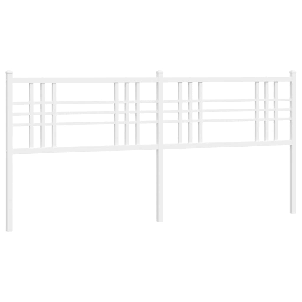 Metal Replace Headboard White 193cm