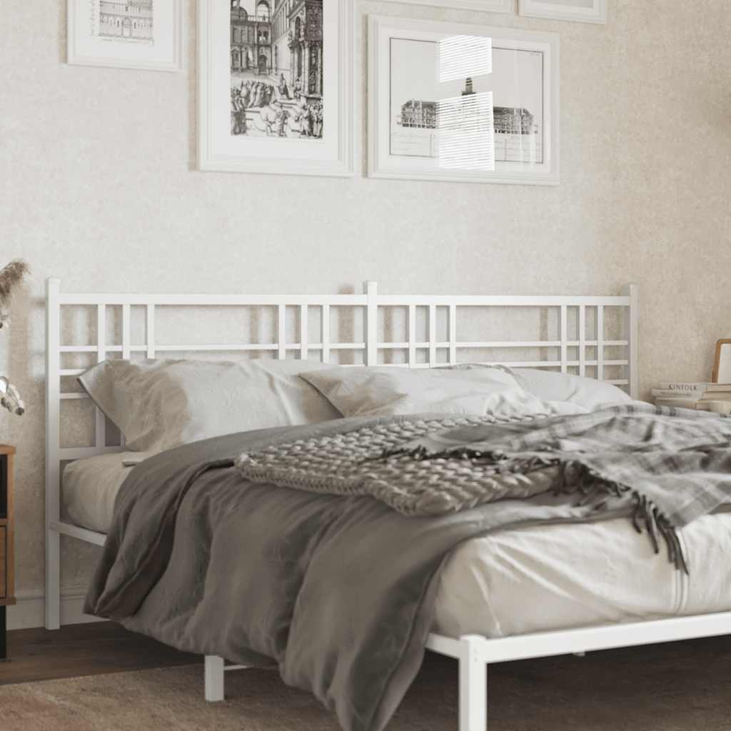 Metal Replace Headboard White 193cm