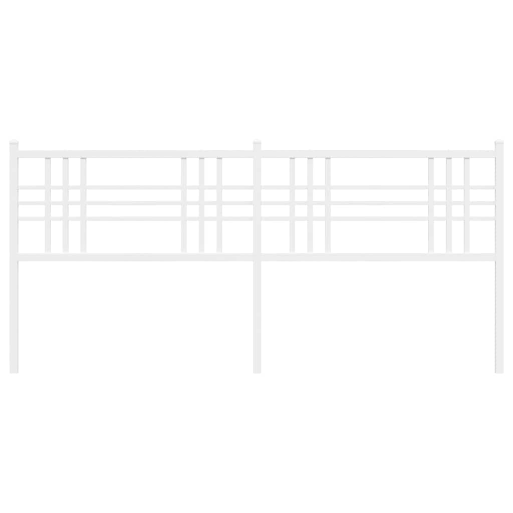 Metal Replace Headboard White 200cm