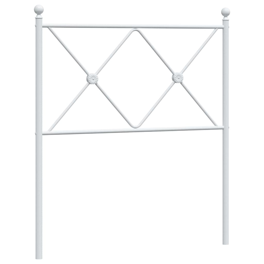Metal Replace Headboard White 75cm
