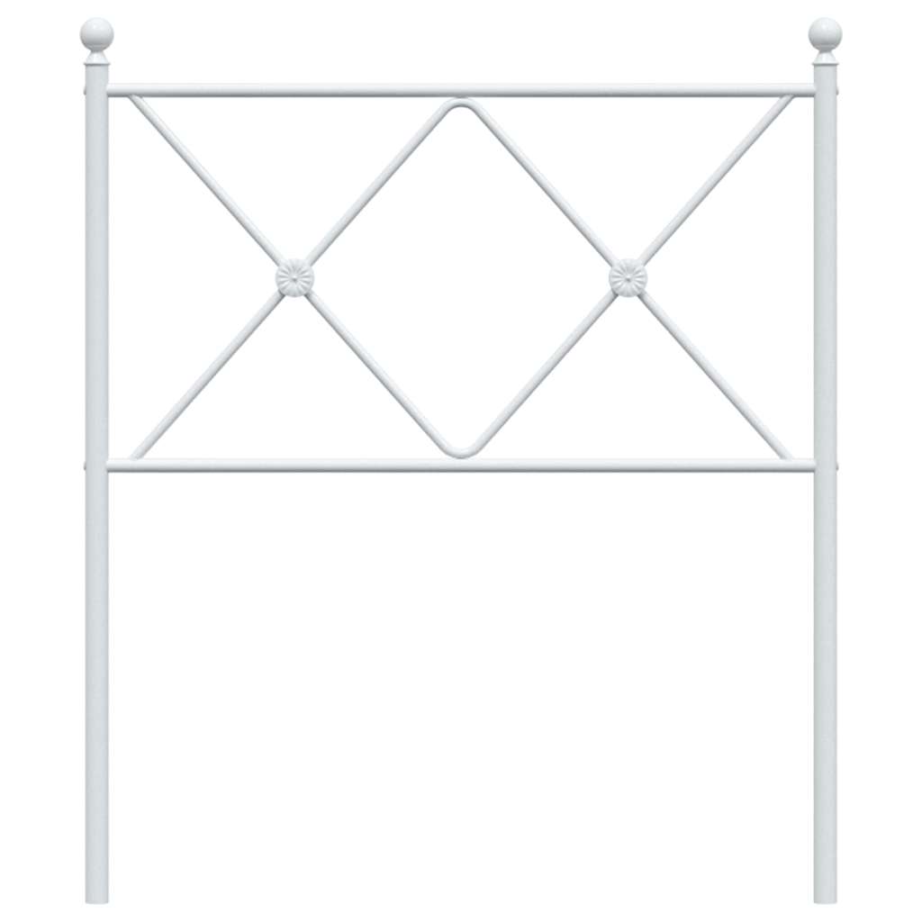 Metal Replace Headboard White 75cm