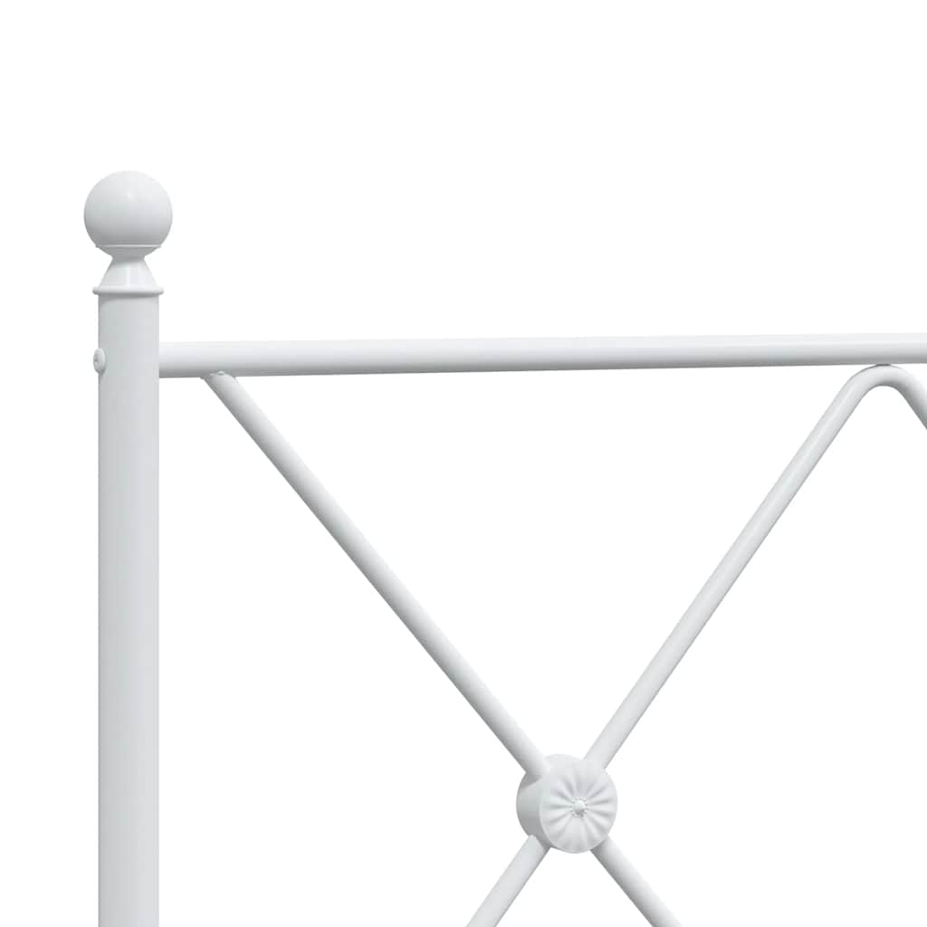 Metal Replace Headboard White 75cm