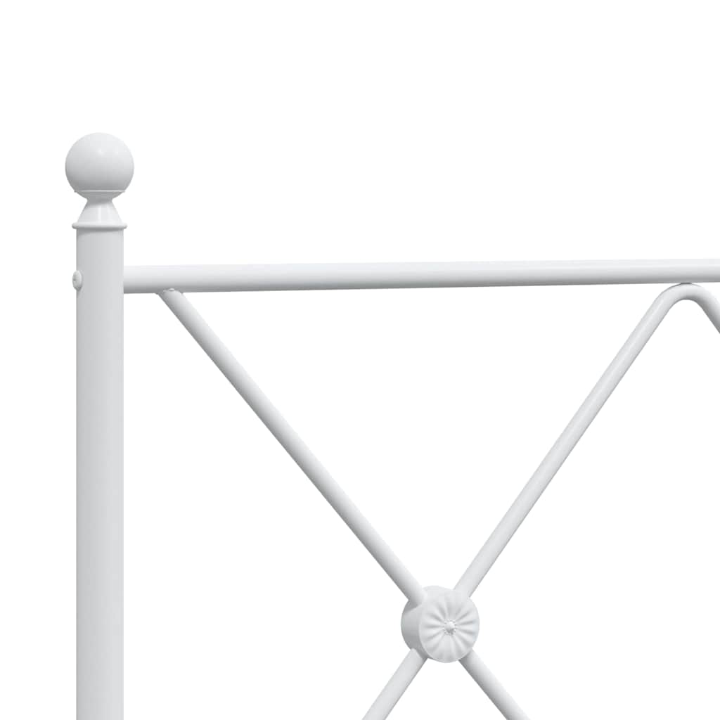 Metal Replace Headboard White 100cm