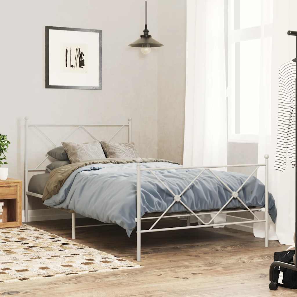 Metal Replace Headboard White 107cm