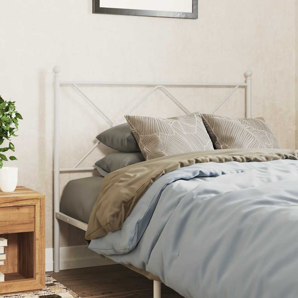 Metal Replace Headboard White 107cm