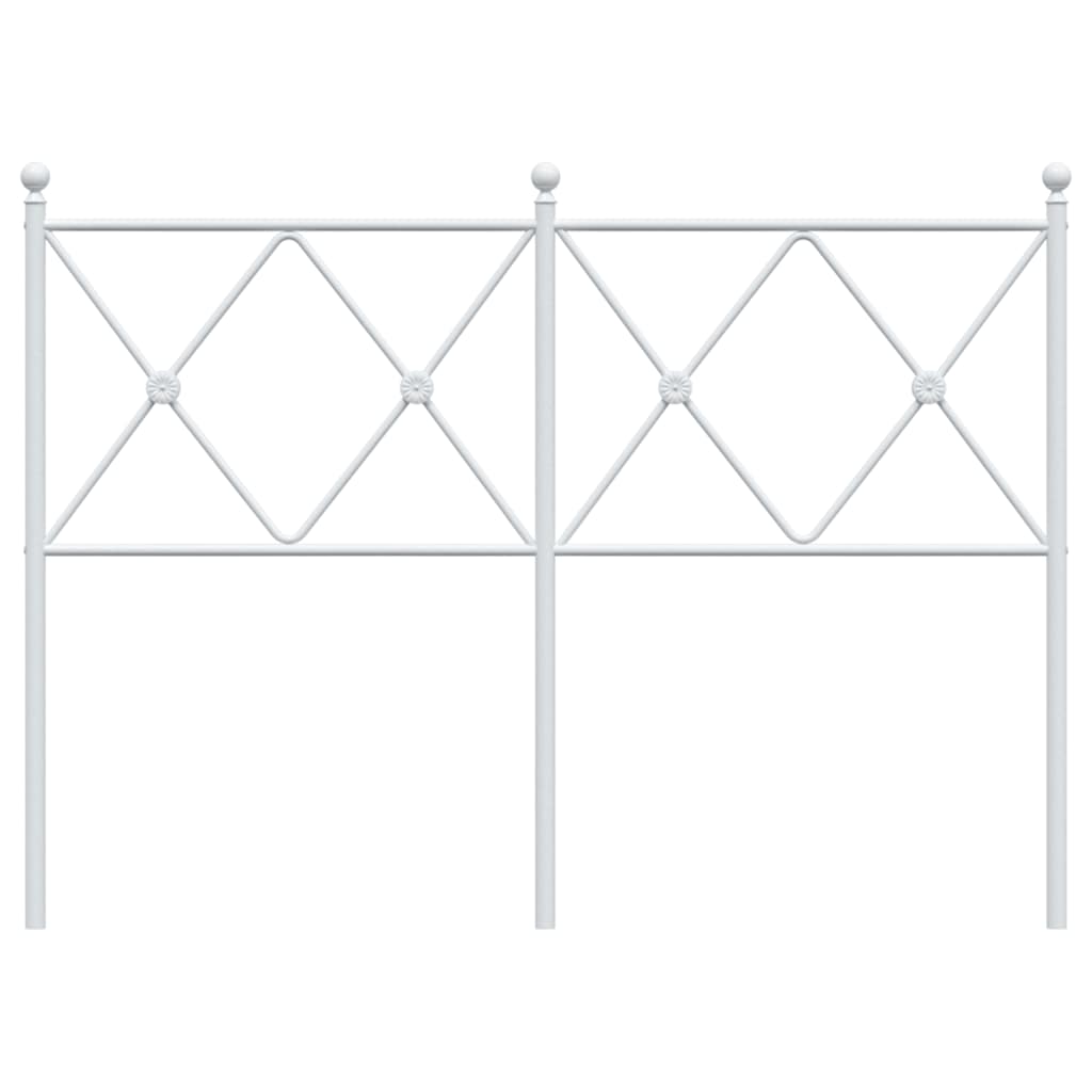 Metal Replace Headboard White 120cm