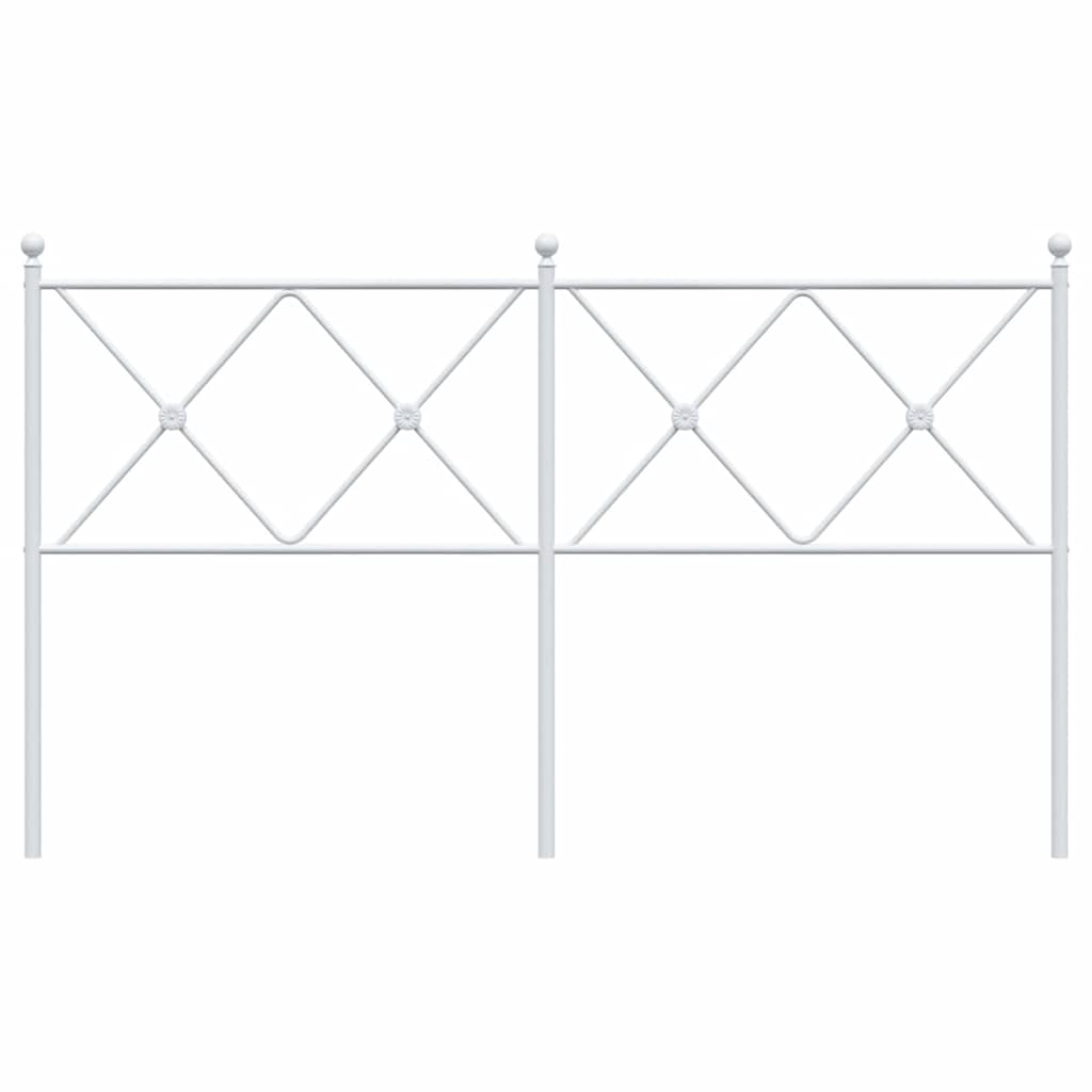 Metal Replace Headboard White 150cm
