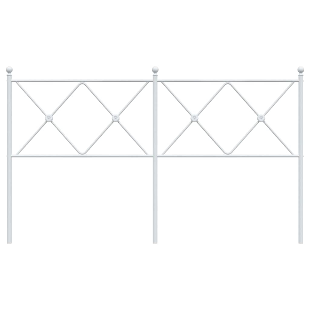 Metal Replace Headboard White 160cm