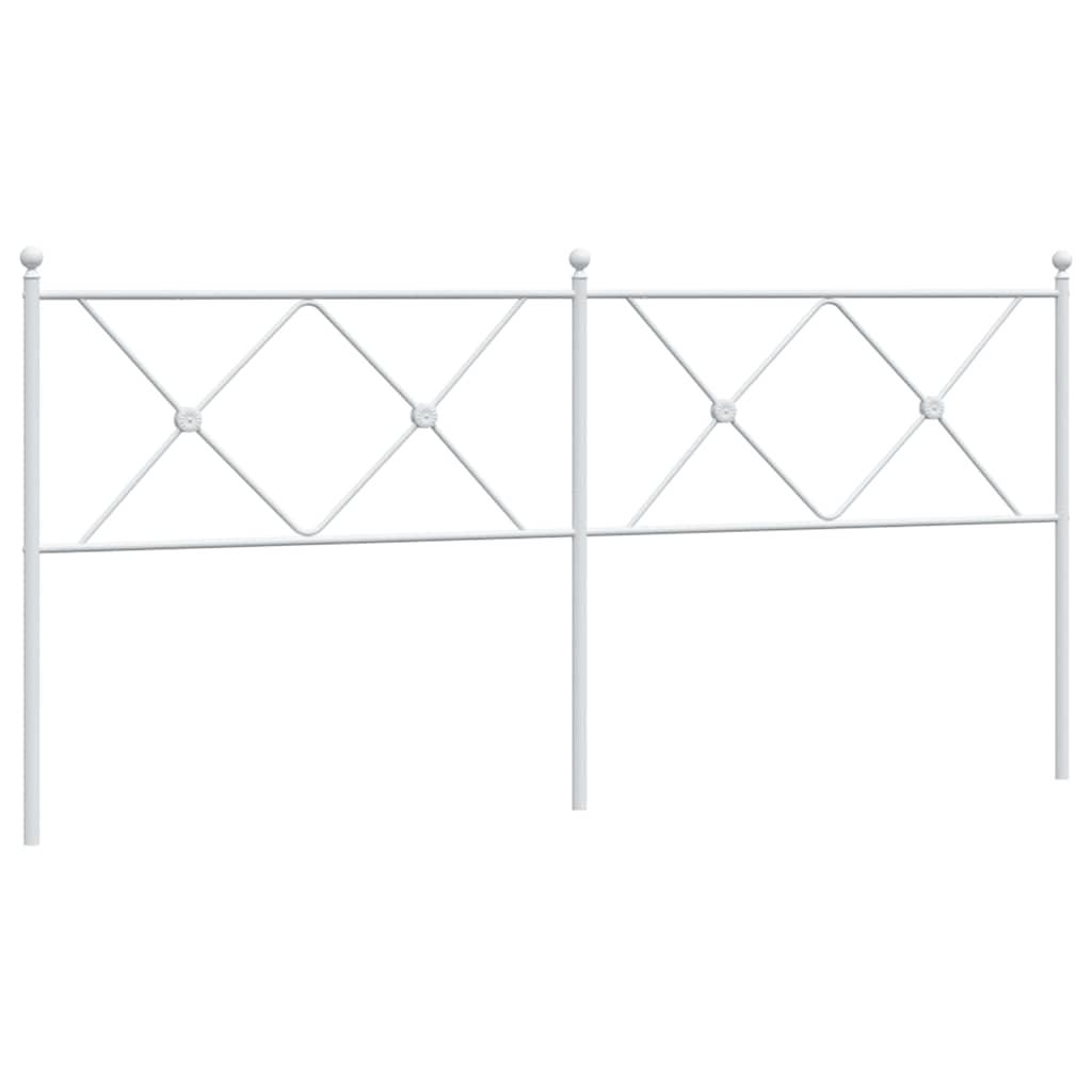Metal Replace Headboard White 180cm