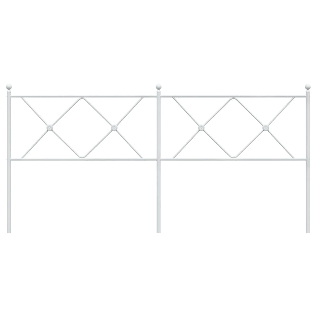 Metal Replace Headboard White 180cm