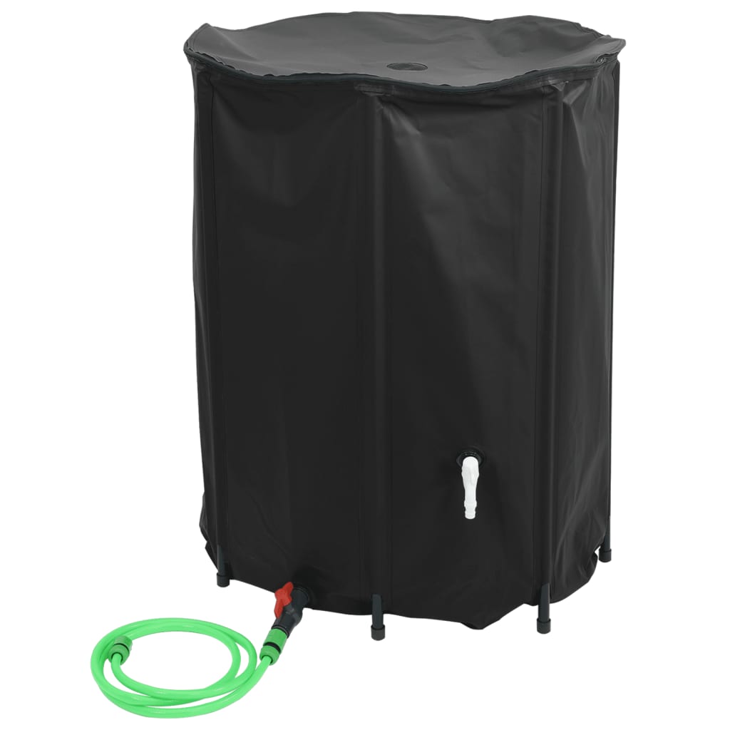 vidaXL Water Tank with Tap Foldable 750 L PVC