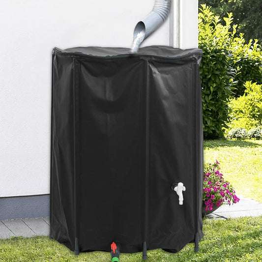 vidaXL Water Tank with Tap Foldable 750 L PVC