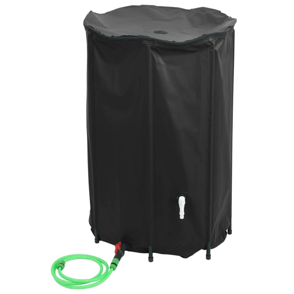 vidaXL Water Tank with Tap Foldable 1000 L PVC