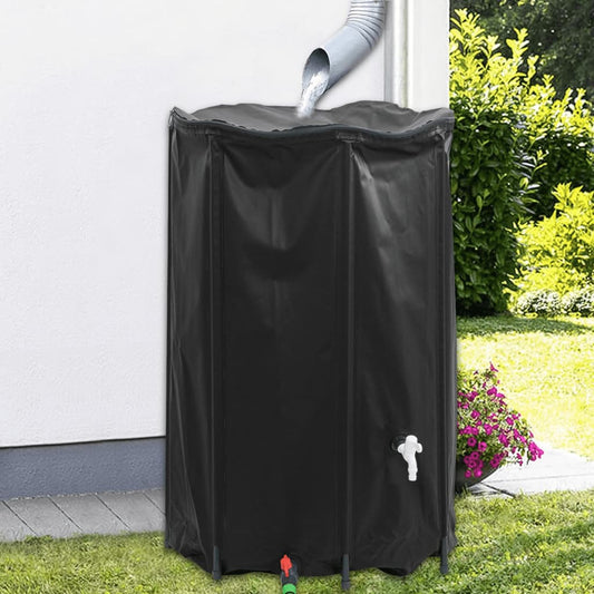 vidaXL Water Tank with Tap Foldable 1000 L PVC