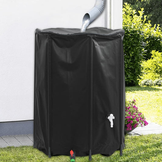 vidaXL Water Tank with Tap Foldable 1350 L PVC