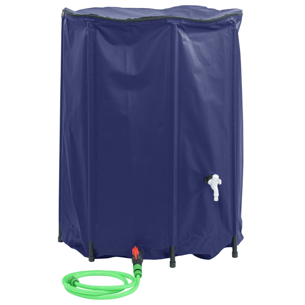 vidaXL Water Tank with Tap Foldable 1350 L PVC