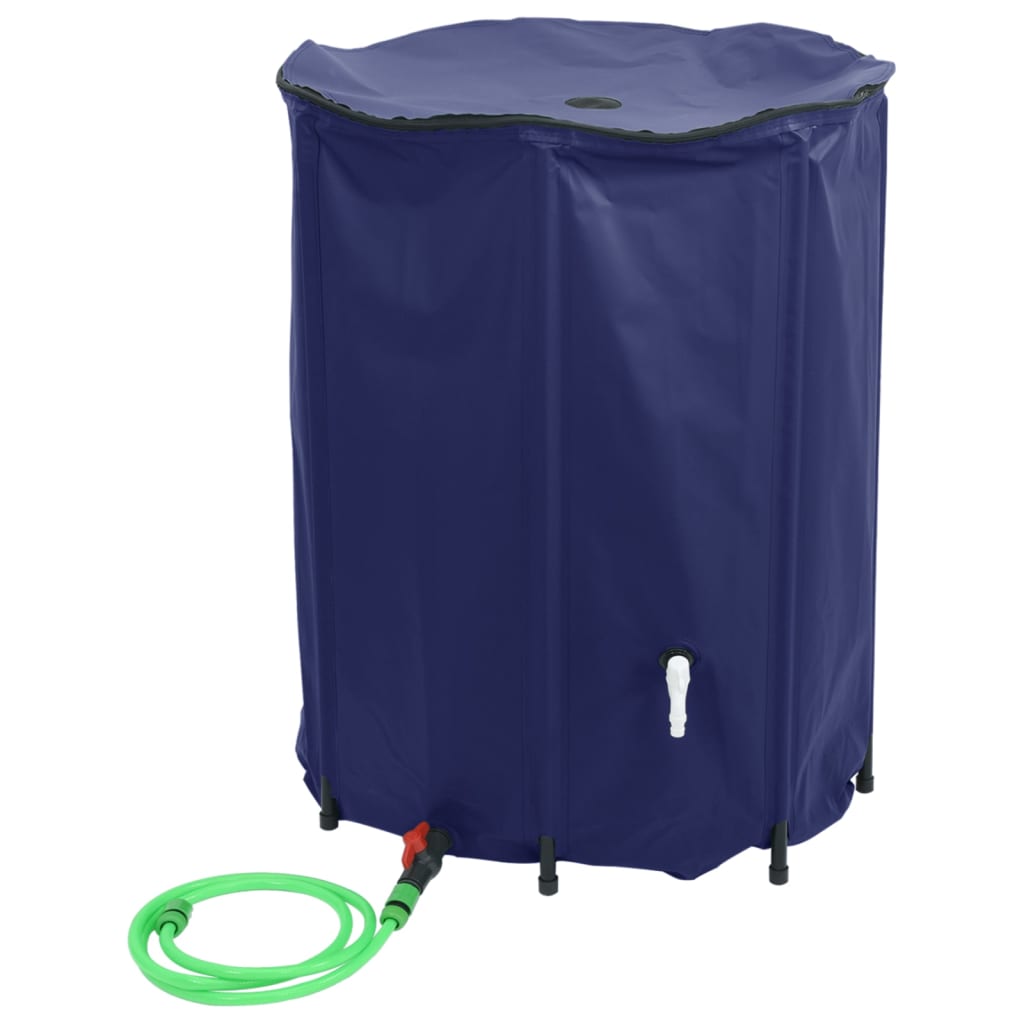 vidaXL Water Tank with Tap Foldable 1350 L PVC