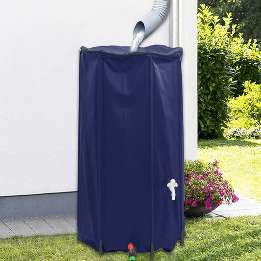 vidaXL Water Tank with Tap Foldable 100 L PVC