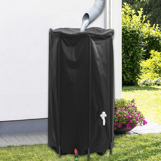 vidaXL Water Tank with Tap Foldable 380 L PVC