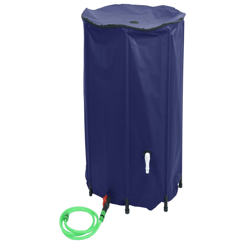 vidaXL Water Tank with Tap Foldable 380 L PVC