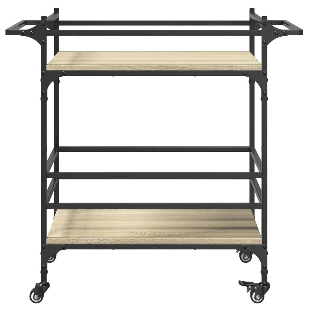 Kitchen Trolley Sonoma Oak 82x40x78,5 cm Engineered Wood