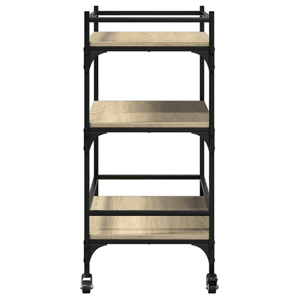Kitchen Trolley Sonoma Oak 65x40x86,5 cm Engineered Wood