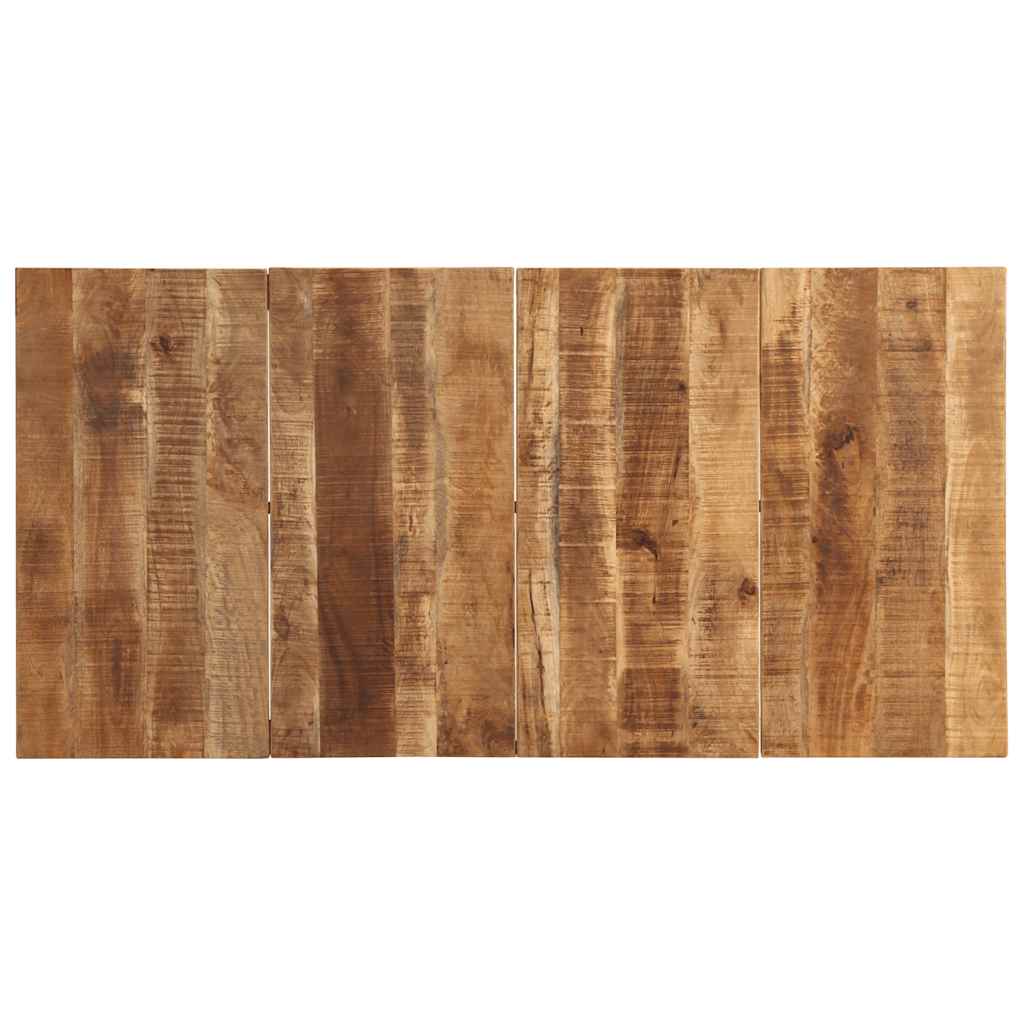 Dining Table 180x90x75 cm Solid Wood Rough Mango