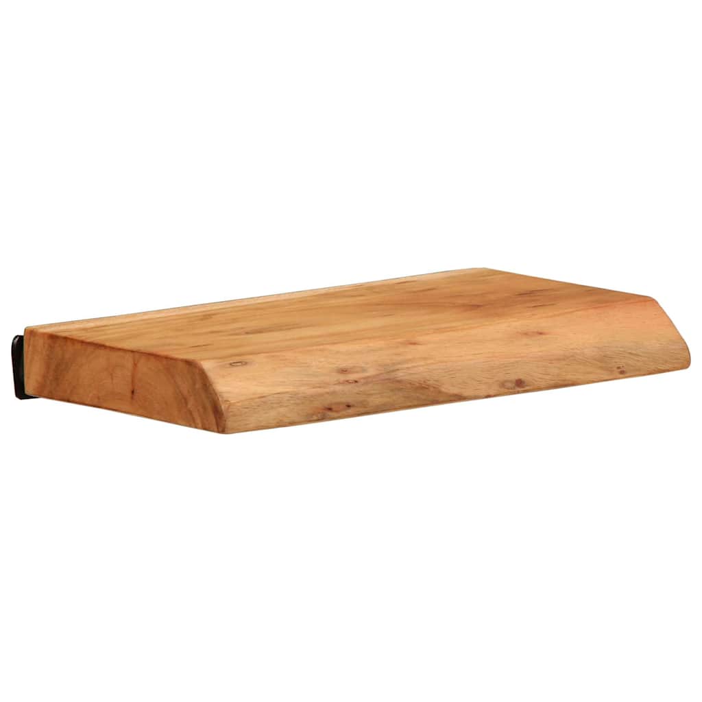 Wall Shelves 2 pcs 30x20x3,5 cm Solid Wood Acacia