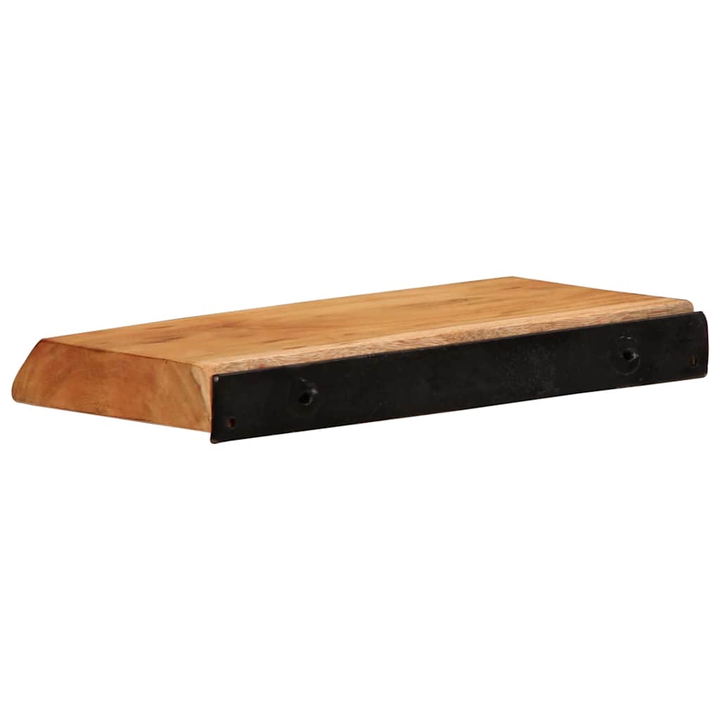 Wall Shelves 2 pcs 30x20x3,5 cm Solid Wood Acacia