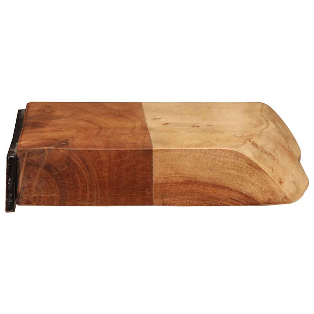 Wall Shelves 2 pcs 40x20x3,5 cm Solid Wood Acacia