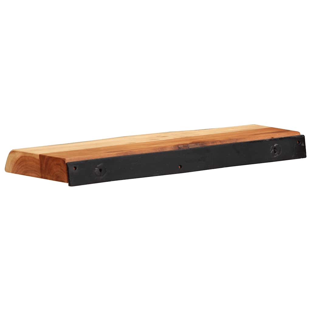 Wall Shelves 2 pcs 40x20x3,5 cm Solid Wood Acacia