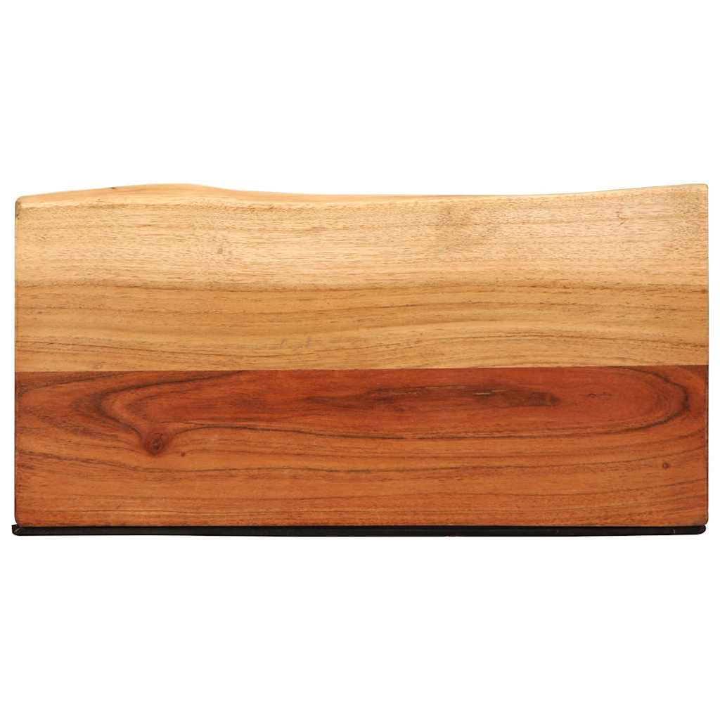Wall Shelves 2 pcs 40x20x3,5 cm Solid Wood Acacia
