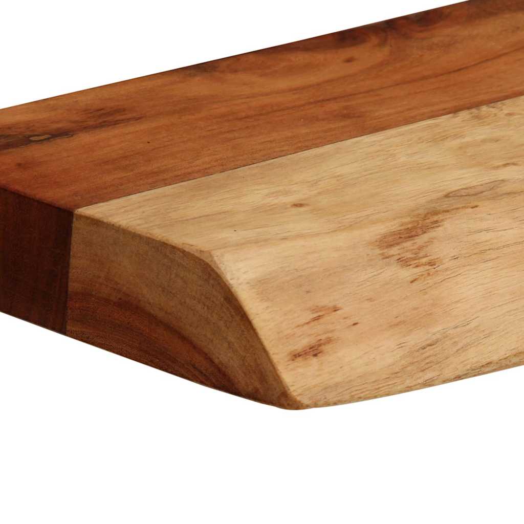 Wall Shelves 2 pcs 40x20x3,5 cm Solid Wood Acacia