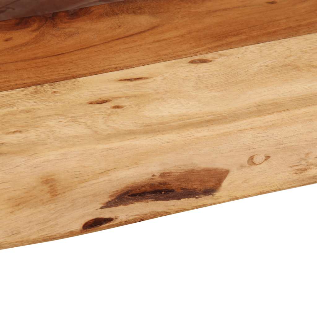 Wall Shelves 2 pcs 40x20x3,5 cm Solid Wood Acacia