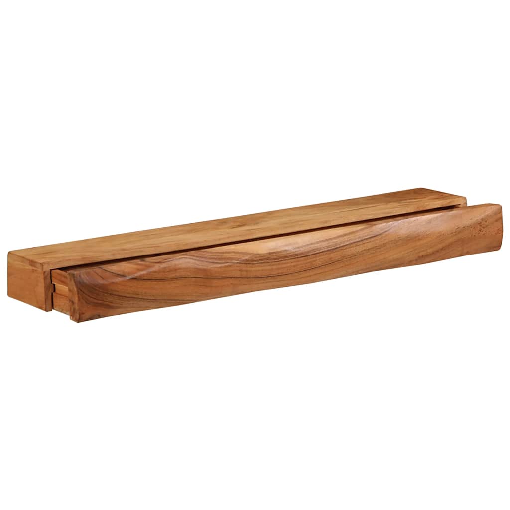 Wall Shelves 2 pcs 80x17x8 cm Solid Wood Acacia