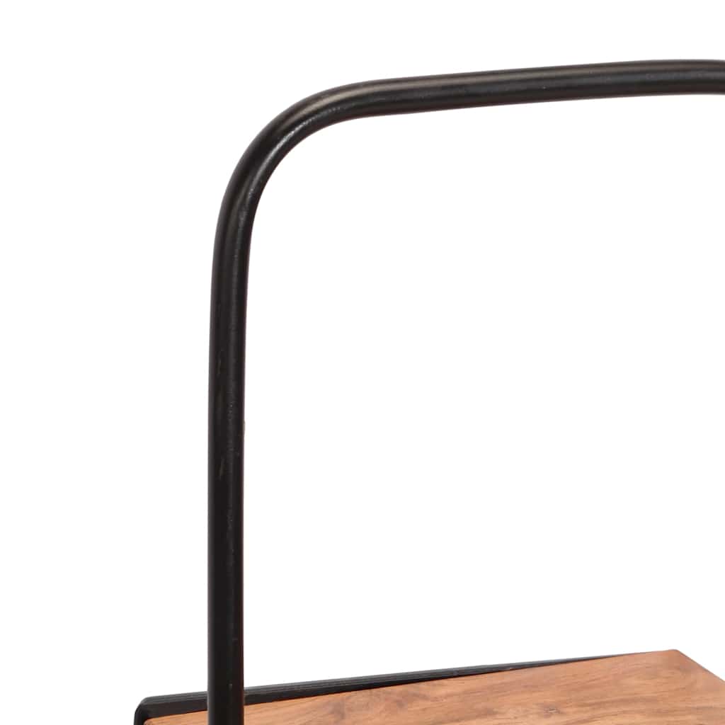 vidaXL Wall Shelves 5 pcs Solid Wood Acacia