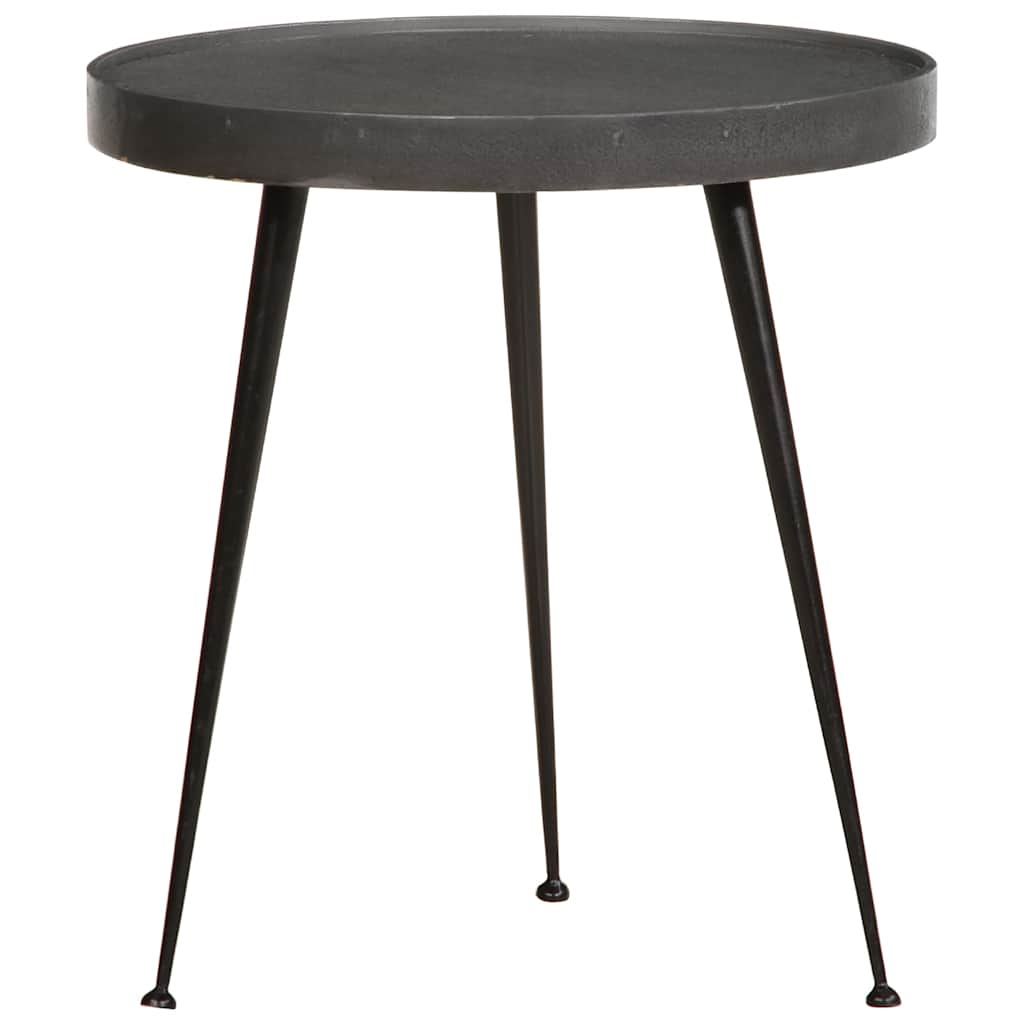 Coffee Table 2 pcs Black Engineered Wood