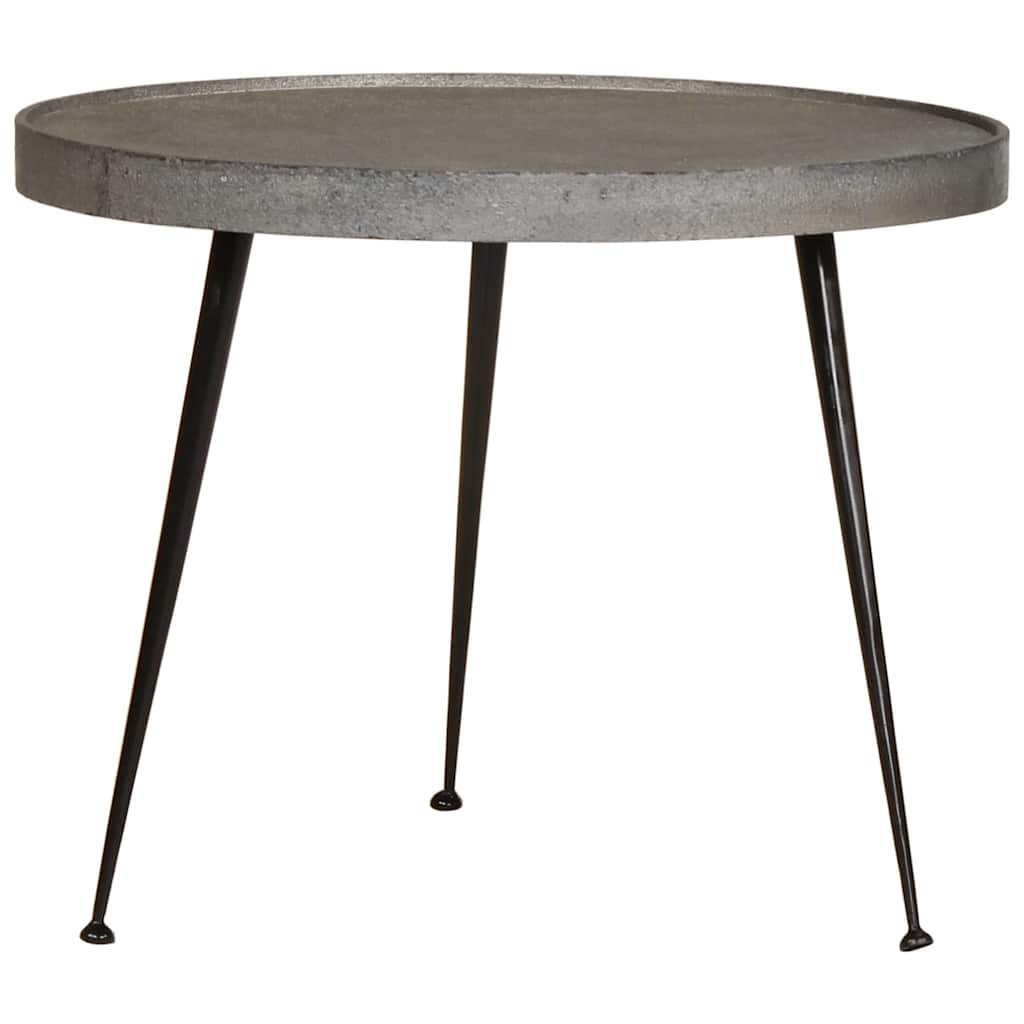 Coffee Table 2 pcs Silver Engineered Wood