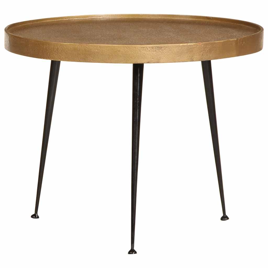 Coffee Table 3 pcs Golden Engineered Wood