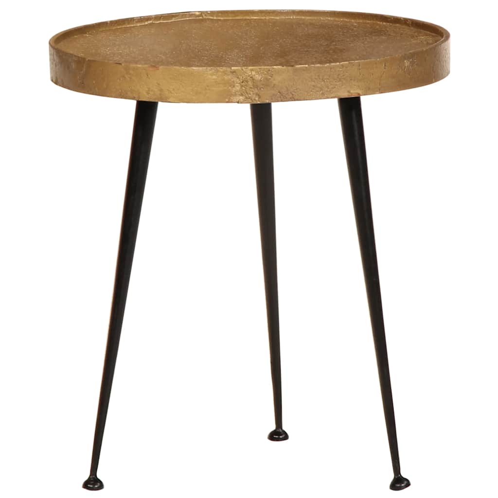 Coffee Table 3 pcs Golden Engineered Wood