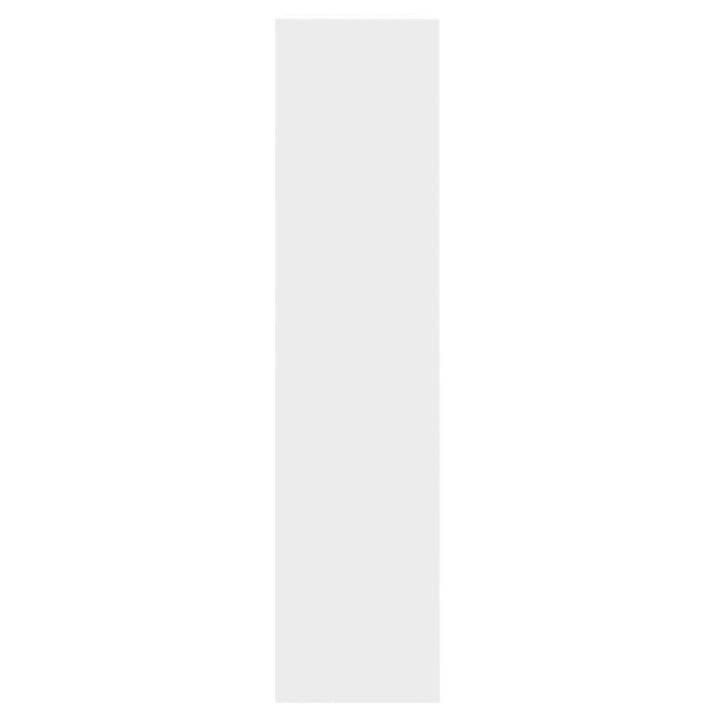 Shoe Cabinet White 80x21x87,5 cm Engineered Wood