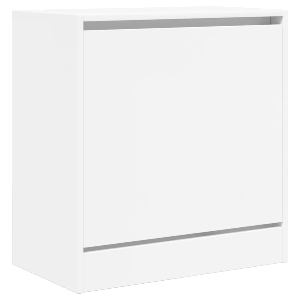 Shoe Cabinet White 60x34x63,5 cm Engineered Wood