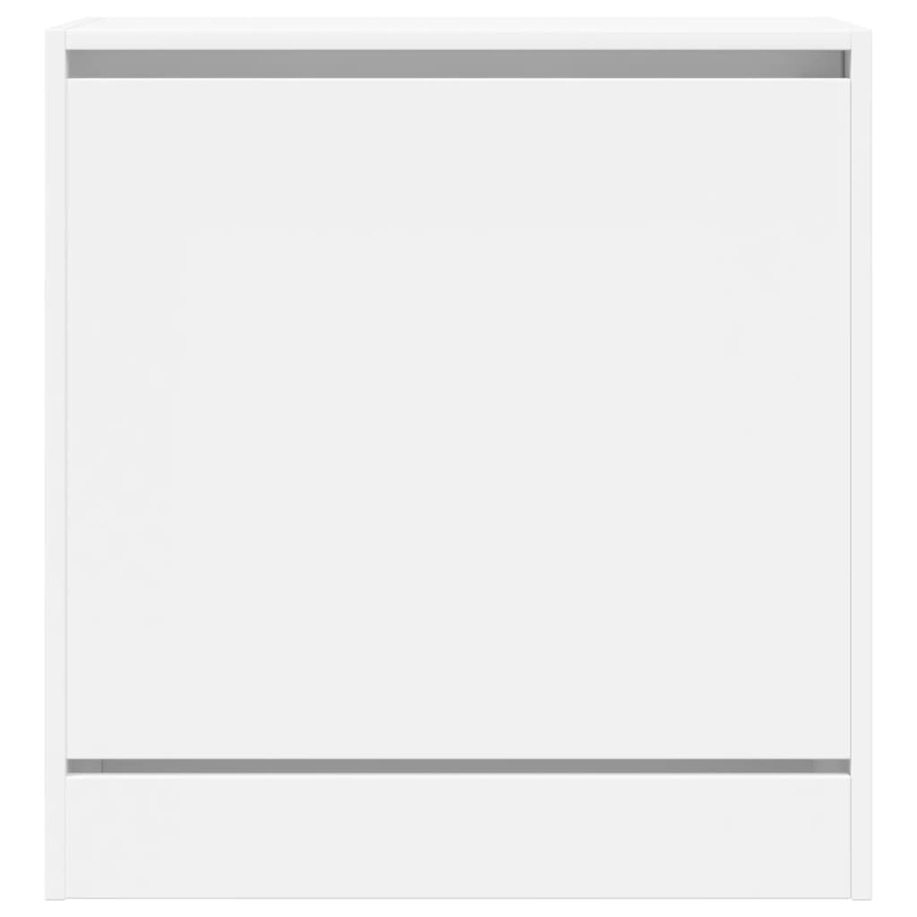 Shoe Cabinet White 60x34x63,5 cm Engineered Wood
