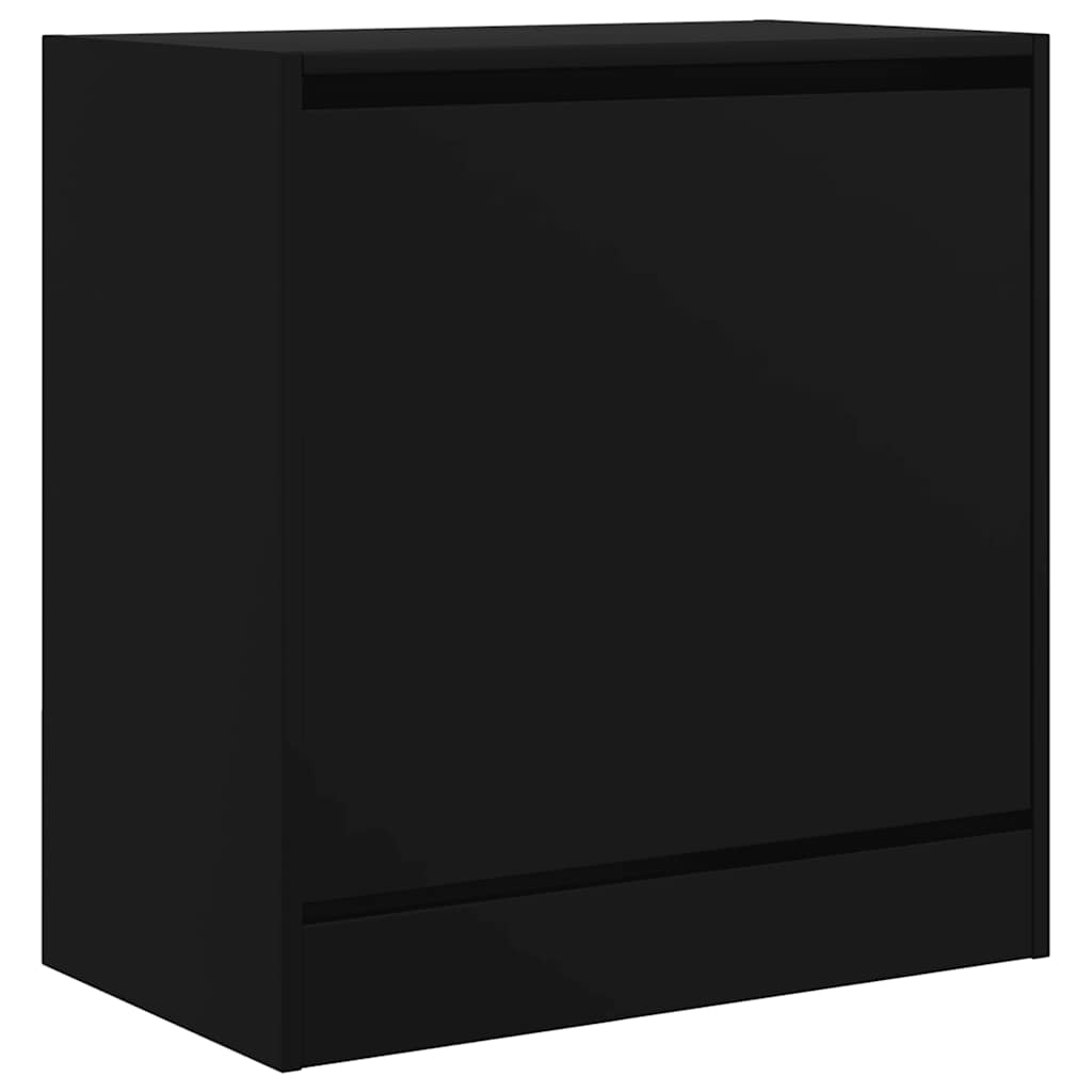 Shoe Cabinet Black 60x34x63,5 cm Engineered Wood